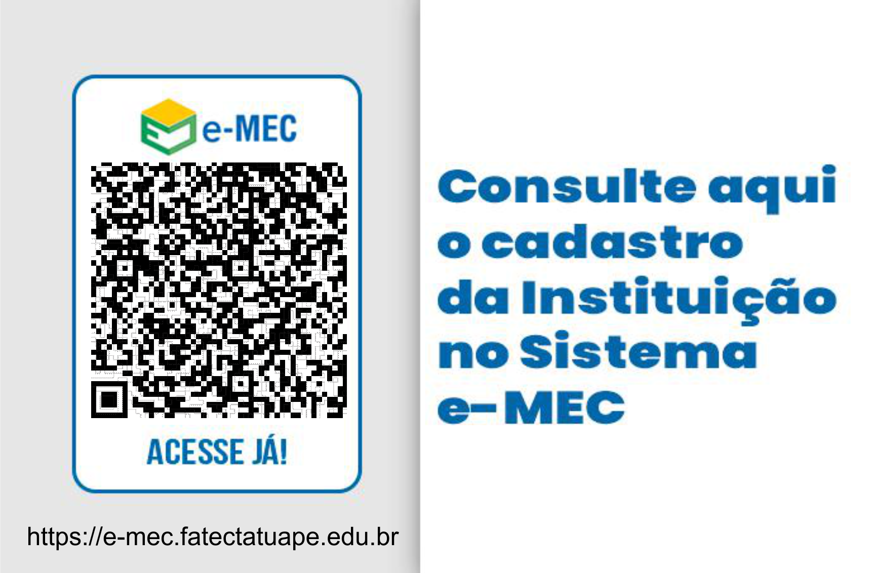 e-MEC - Fatec Tatuapé